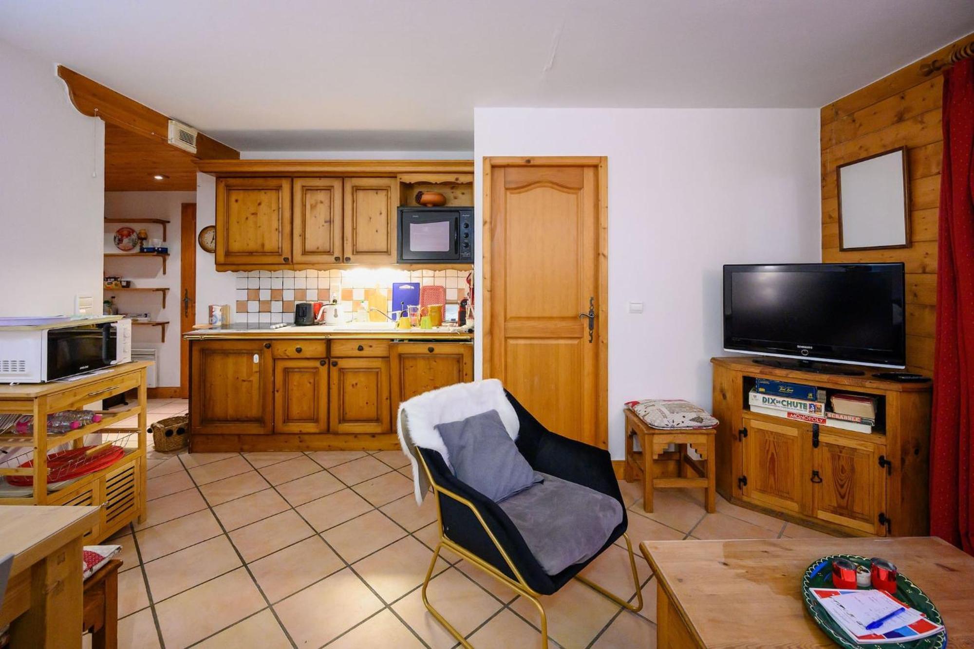 Appartement Bellevue Au Pied Des Pistes Ле Уш Екстериор снимка
