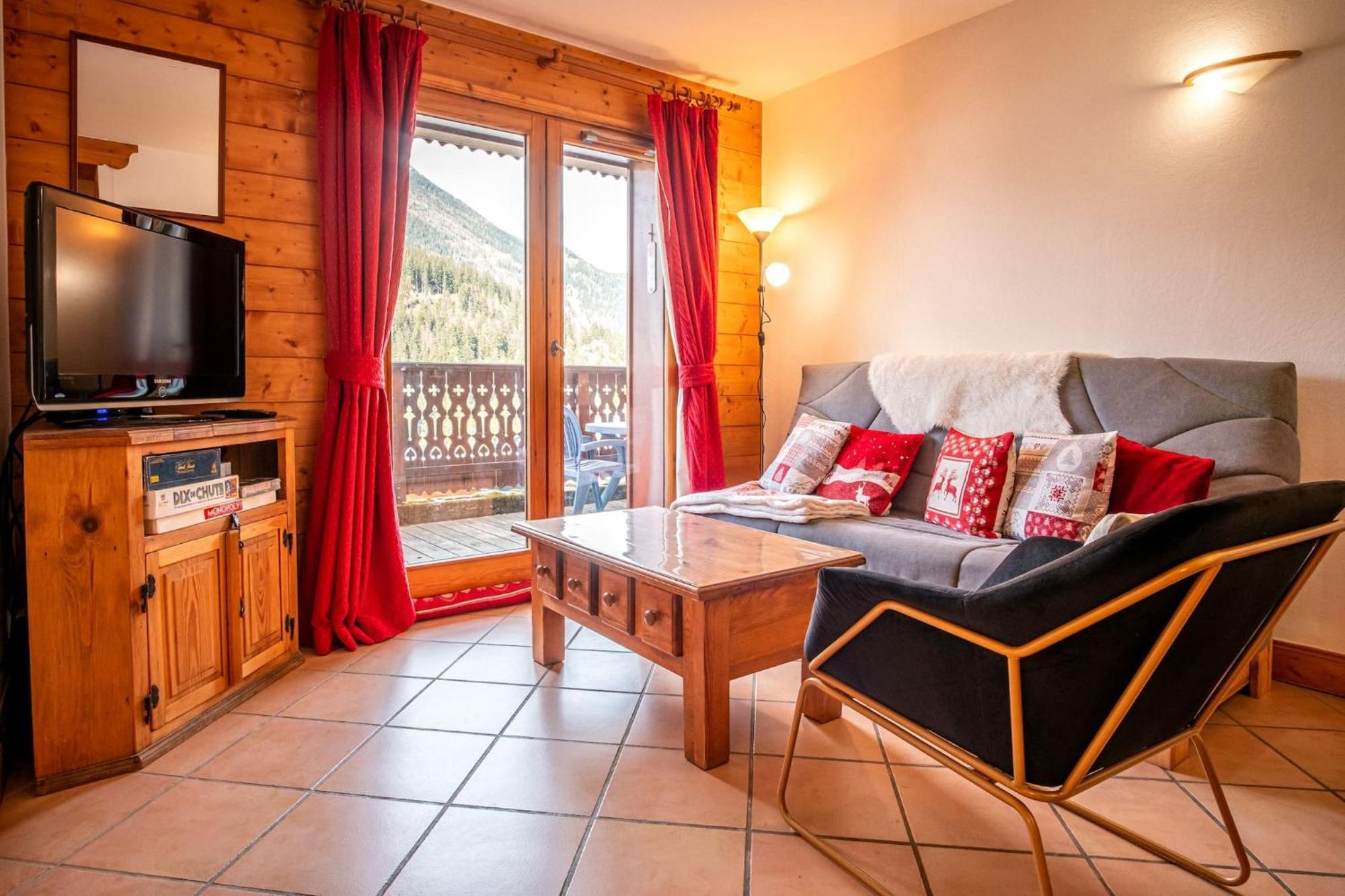 Appartement Bellevue Au Pied Des Pistes Ле Уш Екстериор снимка
